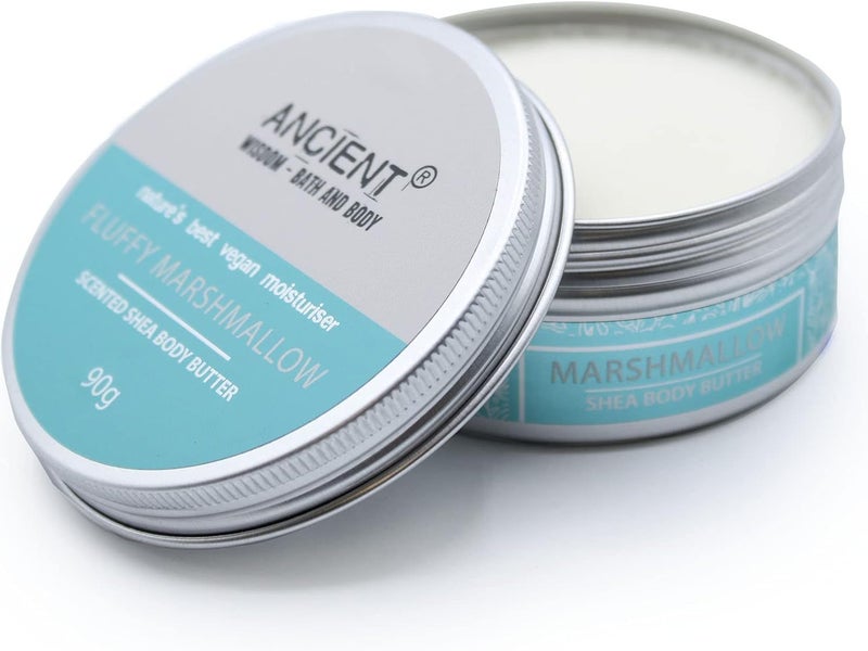 Ancient Wisdom Scented Shea Body Butter 90g Fluffy Marshmallow