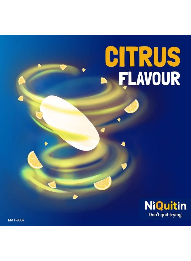 NiQuitin 4mg Minis Citrus Lozenges - Citrus Flavour (3 x Pack of 20 Minis Nicotine Lozenges) - Smoking Craving Relief in Just 3 Minutes* - On The Go Oral Stop Smoking Aid - Pocket Sized Containers. - Image 5