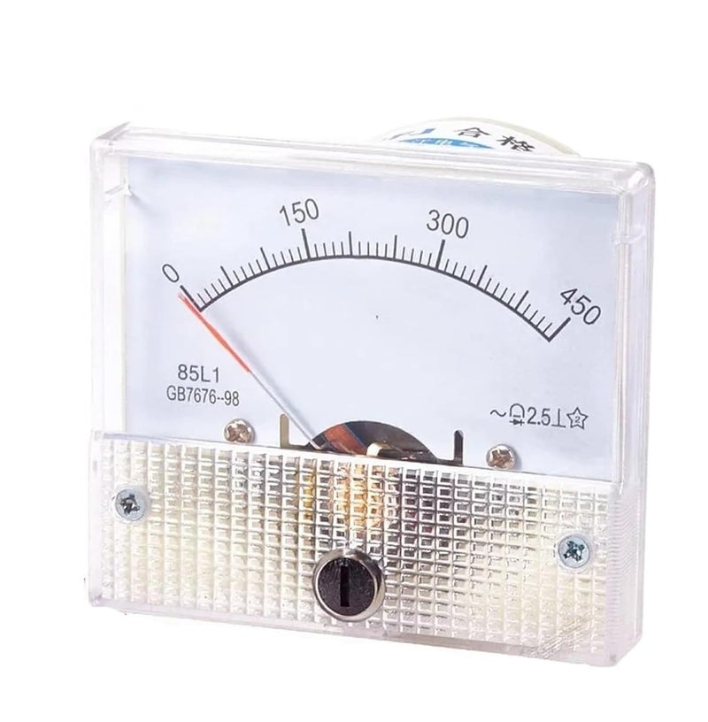 85L1 AC Analog Current Meter Panel 50mA 500mA 1A 5A 10A 20A 50A 100A Gauge Current Mechanical Ammeter(30A) - Image 1