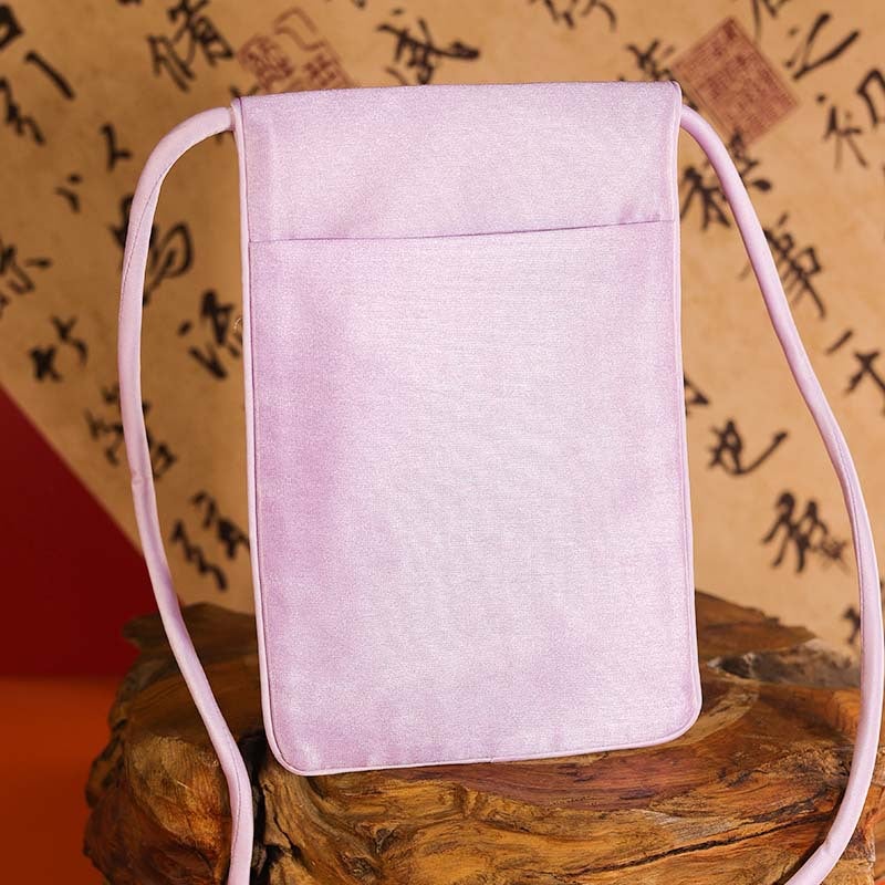 Mid-Autumn Festival Gift New Chinese Style Su Embroidery Mobile Phone Bag Embroidered Mobile Phone Bag Women'S Crossbody Small Bag Chinese Style Mobile Phone Bag - Image 5