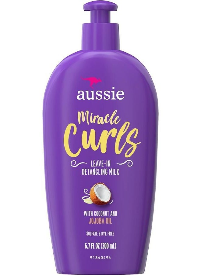 أوسي كريم تجعيد الشعر المعجزة الذي يترك في حليب فك التشابك 200 مل - Image 1