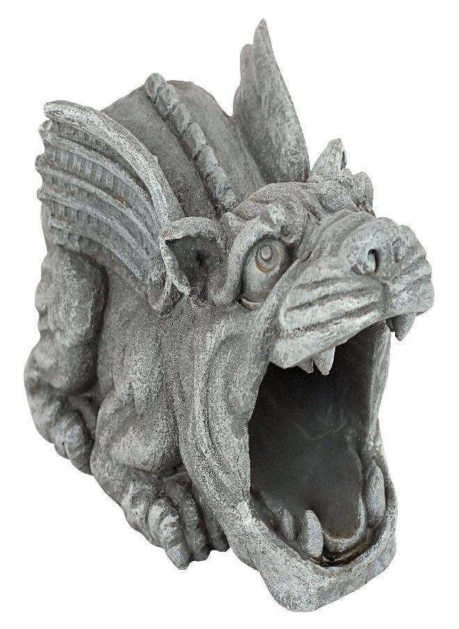Design Toscano - Design Toscano Roland the Gargoyle Gutter Guardian Downspout Statue - Image 1