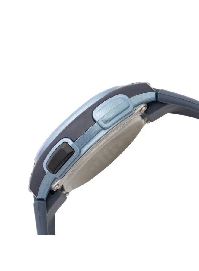 كاسيو ساعة كاسيو LW-203-2AV الرقمية للنساء – حزام ريزين أزرق مع عداد خطوات وإضاءة LED - Image 4