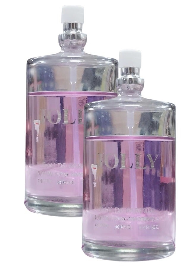 JOLLY 2 Pieces Jolly Perfume For Women 100ml EDP - Image 1