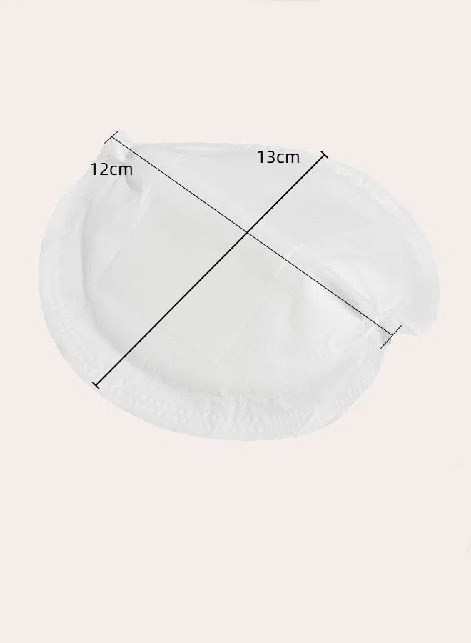 Aissiora 60Pcs Disposable Breast Pads,Ultra-Thin Anti Overflow Milk Pad,Super Absorbent Breast Pads， Breathable Nipple Pads,Individually Wrapped, Keep Clothes Dry, For Leaking Milk - Image 2
