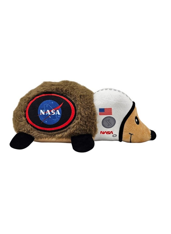 Pets First NASA Plush Hedgehog Toy for Dogs & Cats, Cool Soft Pet Toy for Fun and Interactive Play, Dog Chew Toy with Squeaker, Licensed Hot Pet Toy - Image 4
