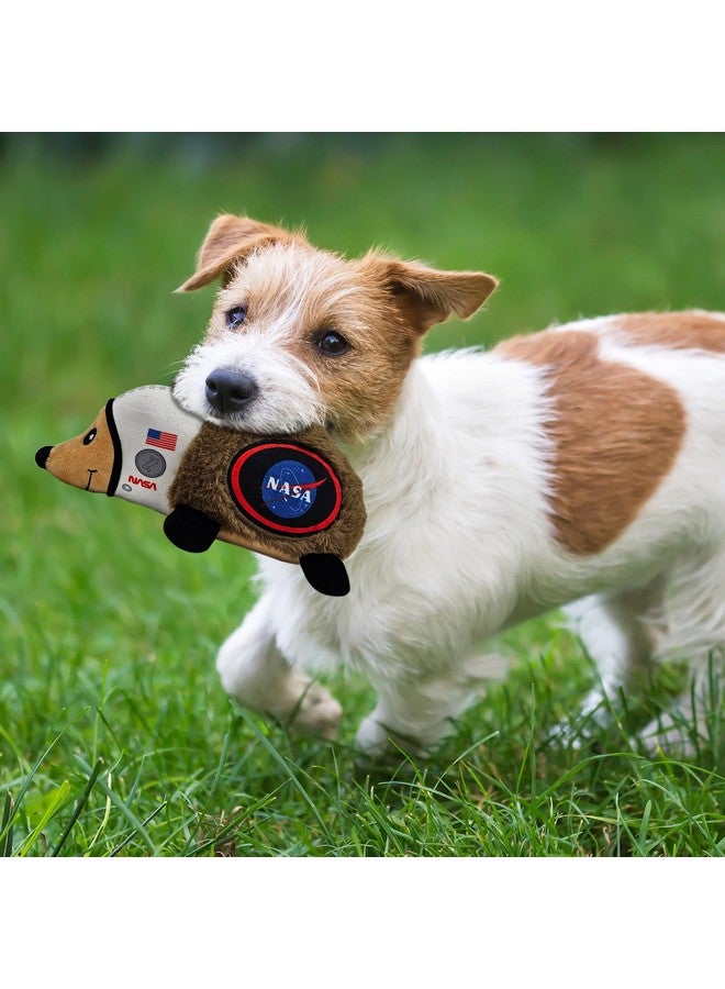 Pets First NASA Plush Hedgehog Toy for Dogs & Cats, Cool Soft Pet Toy for Fun and Interactive Play, Dog Chew Toy with Squeaker, Licensed Hot Pet Toy - Image 3