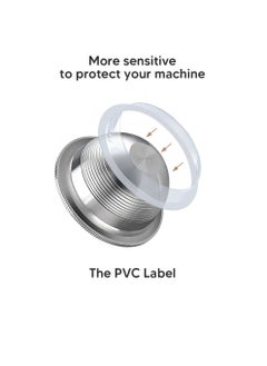 SYOSI Stainless Steel Fillable Coffee Capsules Reusable Coffee Filters Capsule Cup Coffee Capsule Filter Compatible for Nespresso VertuoPlus Machines 80ml  - Image 5