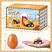 ZenBombs Easter Eggs with Toys Inside20 PCS Colorful Plastic Easter Eggs Filled with Toy Vehicles for KidsSurprise Egg for Easter Egg Hunt Basket Stuffers and Birthday Party Favors - Image 4