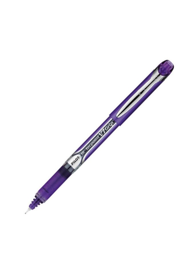 Hi Tecpoint V5 Grip Pen 0.5 Mm, Purple