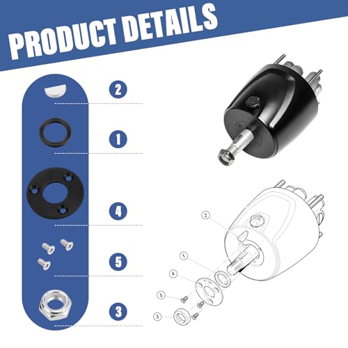 Trdzi Hydraulic Helm Seal Service Kit HP6032 for Seastar HH5271, HH5272, HH5273, HH5261,HH5262, Compatible with Baystar HH4514, HH4314 and HH4513 - Image 3