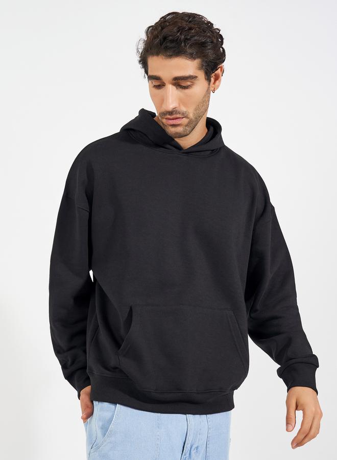 Styli Oversized Fleece Kangaroo Pocket Heavyweight Hoodie - Image 1