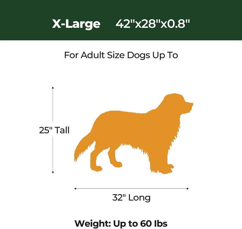 BALANCE Dog Crate Pad, Dog Foam Crate Mat Kennel Pad, Washable Water-Resistant Pet Bed Flat Dogs Cage Mat for X-Large Dogs, 2 Packs - Image 5