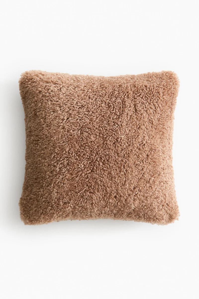 H&M Teddy cushion cover