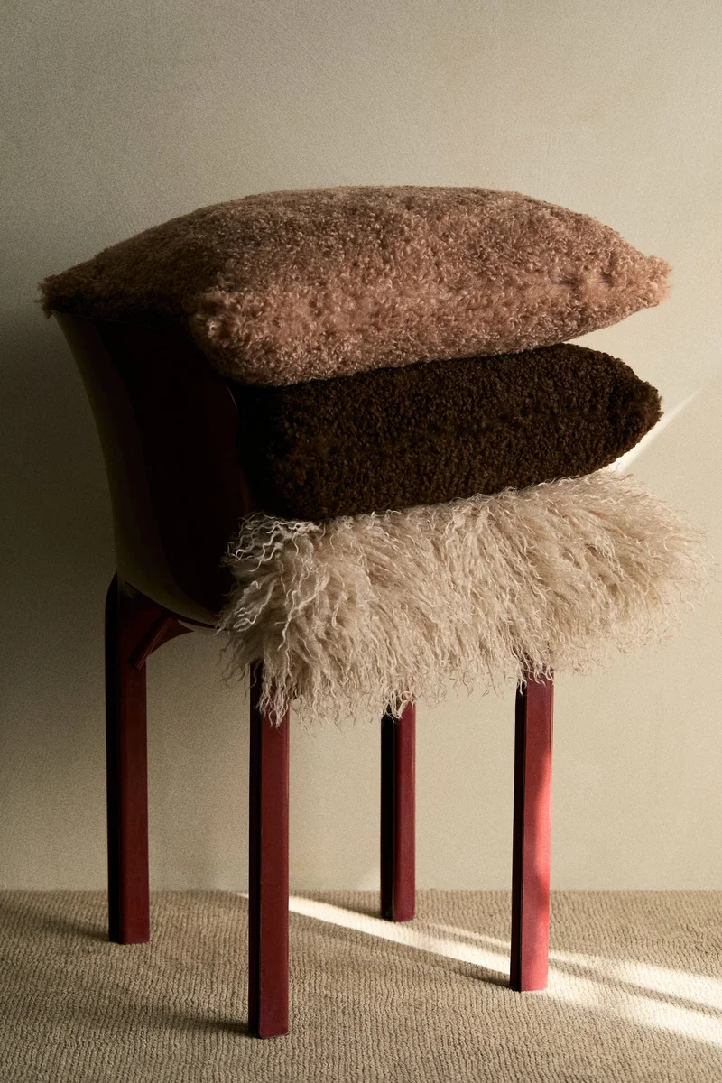 H&M Teddy cushion cover