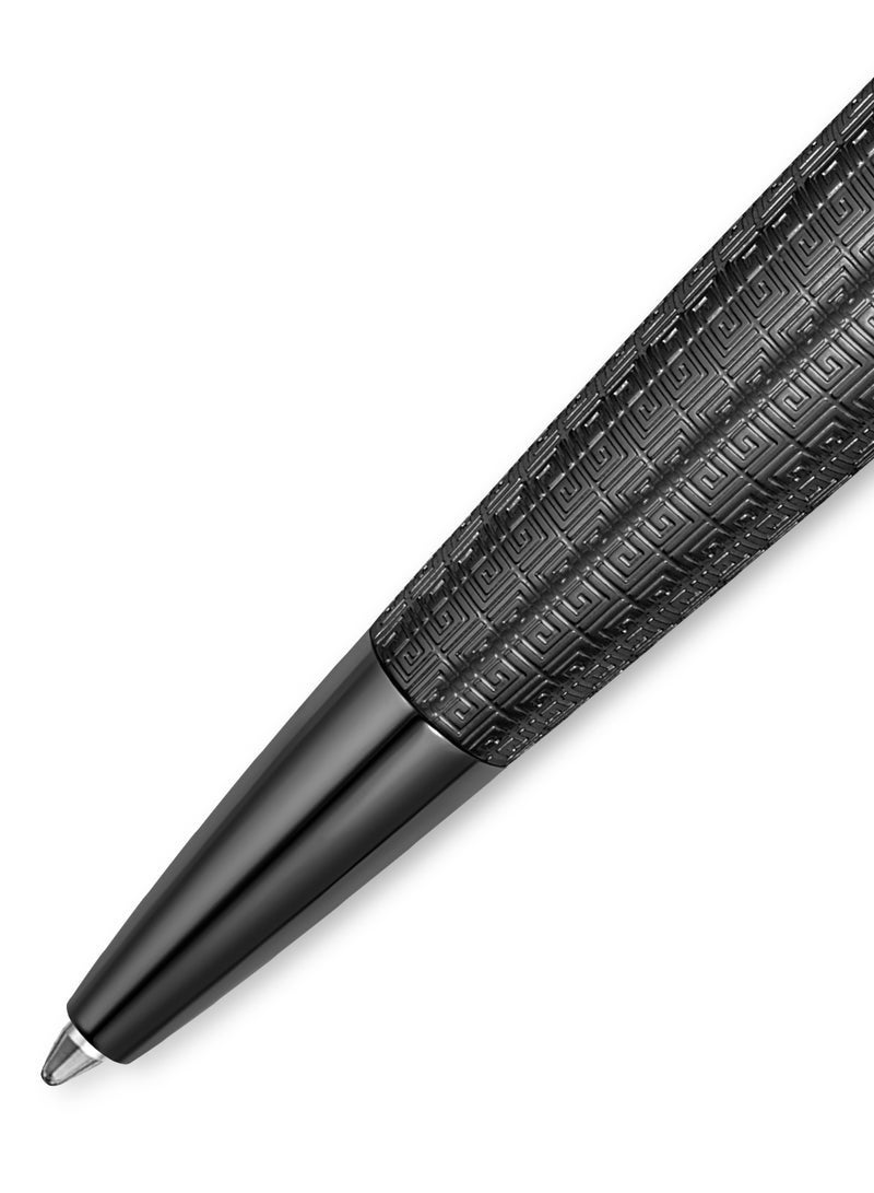 Guy Laroche Andrea 2 Black Patterned Ballpoint Pen for Men - Image 1