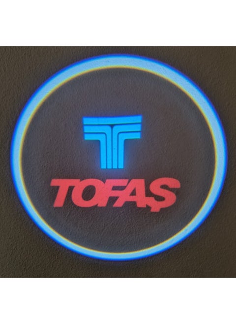 Tofaş Compatible Adhesive Battery Operated Door Bottom Logo with Distance and Darkness Sensor