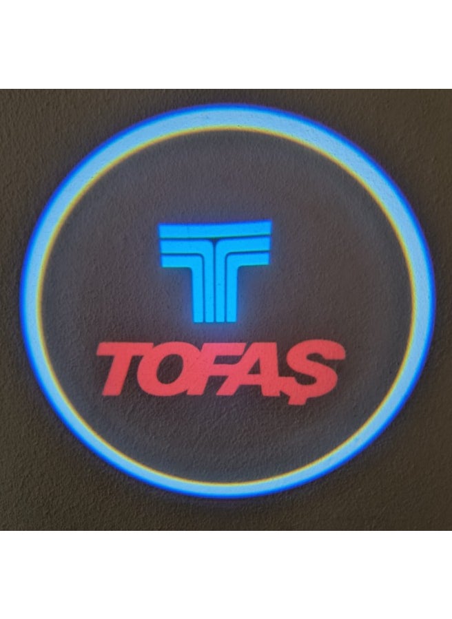 Femex Tofaş Compatible Adhesive Battery Operated Door Bottom Logo with Distance and Darkness Sensor  - Image 1