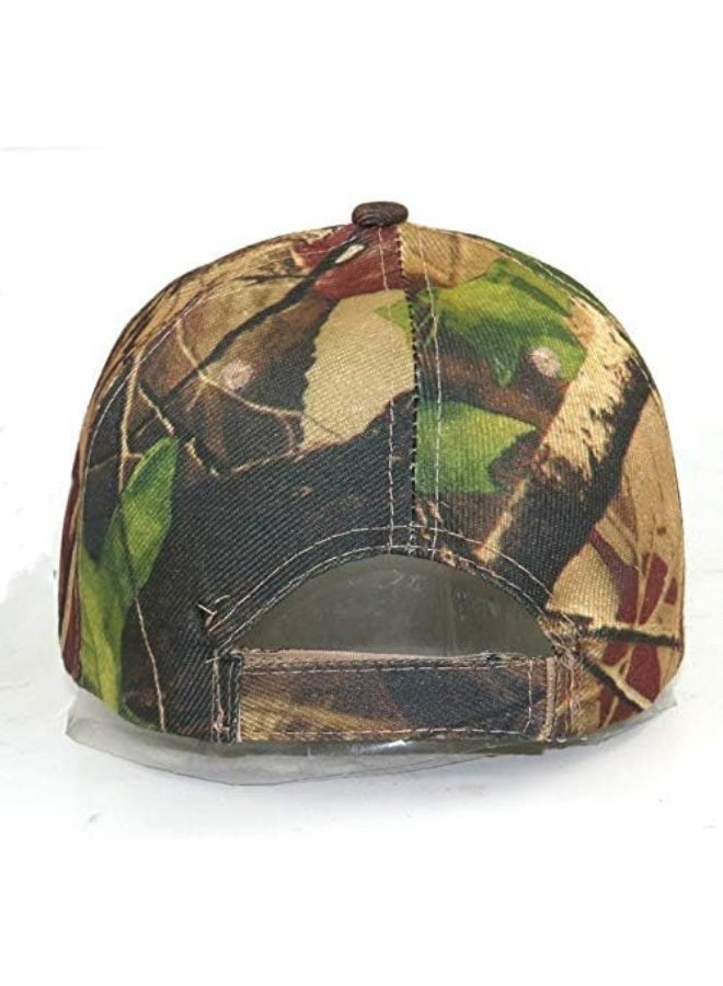 Unisex Camouflage Baseball Cap with 'Shut Up and Fish' 3D Embroidery and Snapback - Image 5