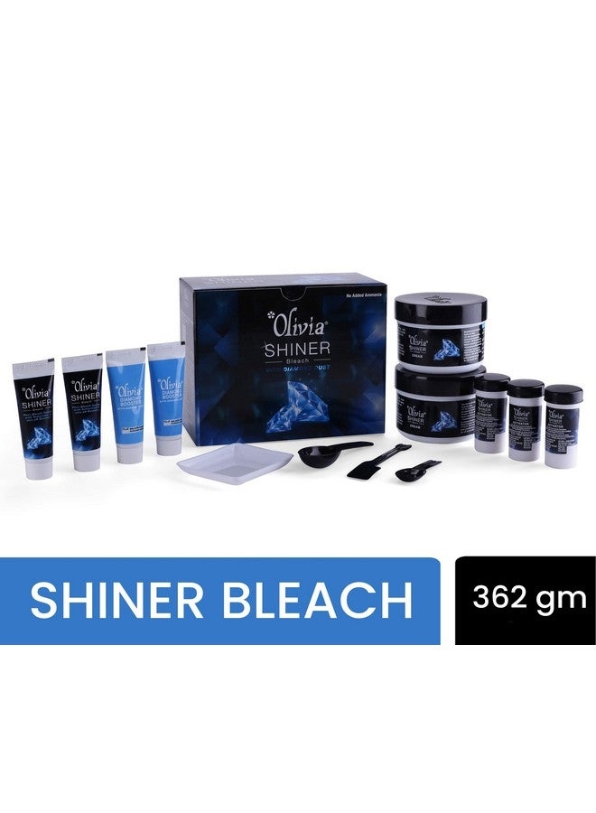 Olivia Skin Lightening Shiner Bleach 362G With Diamond Dust - Pack Of 2, 362 G (Pack Of 2) - Image 2
