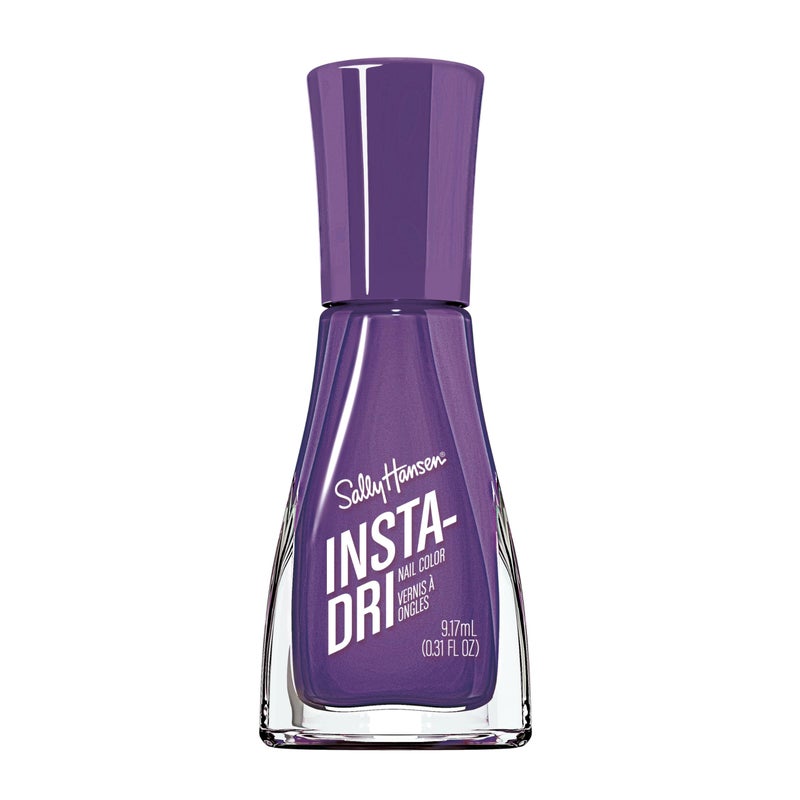 Sally Hansen Insta-Dri Nail Polish | Quick Dry, Long Lasting, Streak-Free Shine | Opaque, Shiny | 484 Mind Blending | Dark Purple Nail Color - Image 1