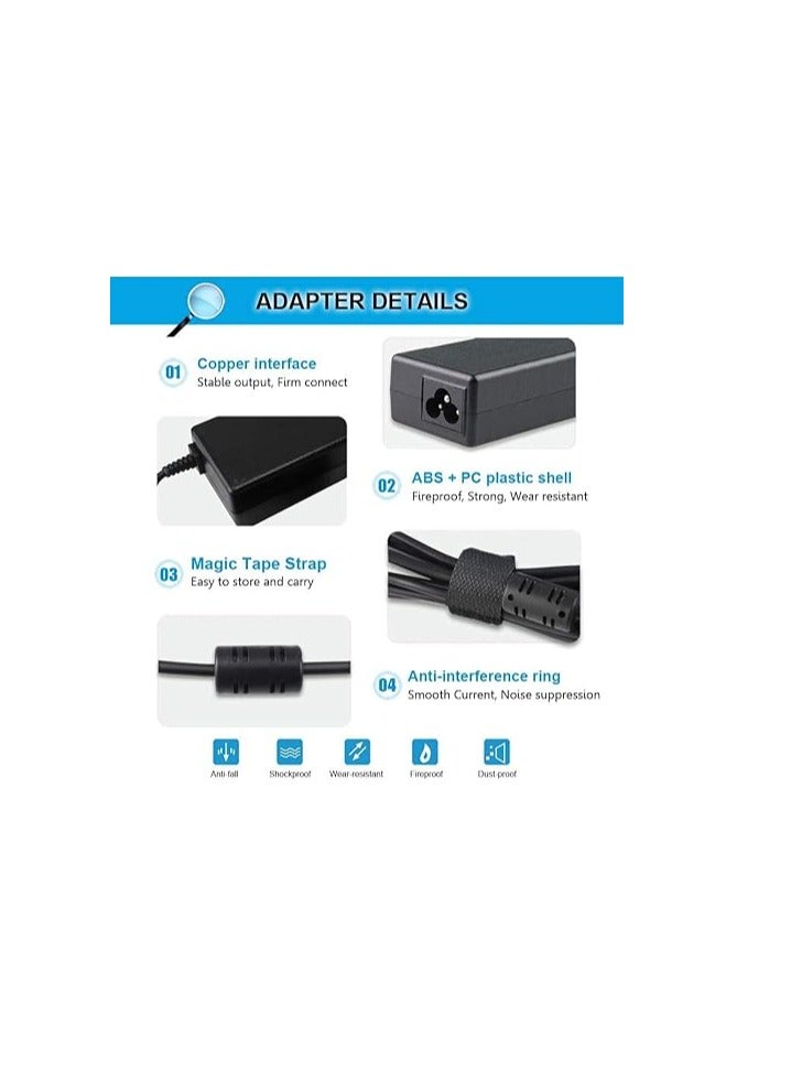 Terabyte 19V 4.74A 90W Ac Adapter for Acer Laptop Computer Charger Notebook PC Power Cord Supply Source Plug (75W 65W Compatible) Connector Size: 5.5x1.7mm - Image 3