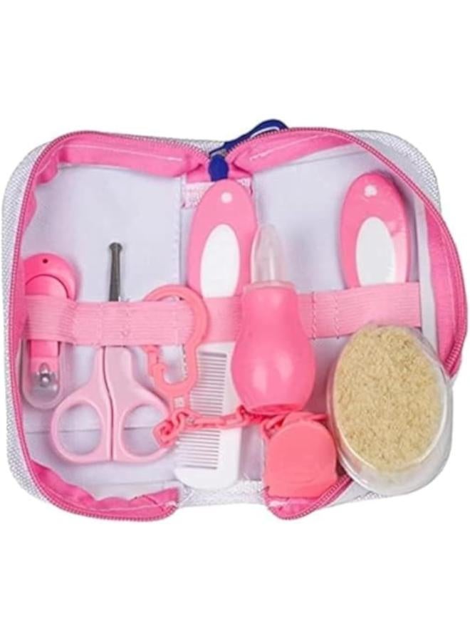 مجموعة أدوات العناية بالطفل – وردي