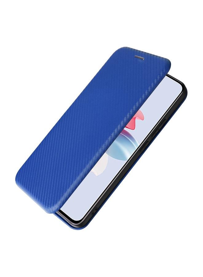 اس-توب جراب هاتف OPPO Reno11 F 5G مصنوع من ألياف الكربون وجلد قابل للطي - Image 5