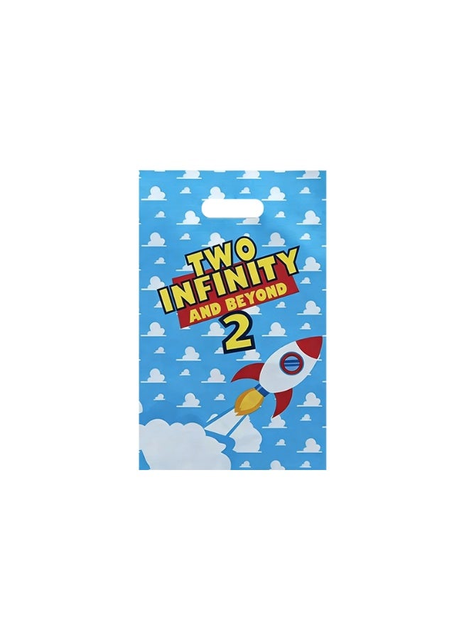 20Pcs Toy Story Party Favor Bags for Kids (4 Designs, 5 Each), Cute Toy Story Gift Bags with Handles, Disney Pixar Goodie Bags for Birthday Party Candy Treat Bags, Birthday Party Decoration Supplies - Image 4