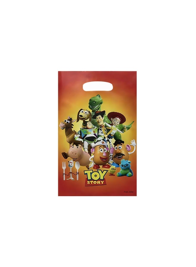 20Pcs Toy Story Party Favor Bags for Kids (4 Designs, 5 Each), Cute Toy Story Gift Bags with Handles, Disney Pixar Goodie Bags for Birthday Party Candy Treat Bags, Birthday Party Decoration Supplies - Image 5
