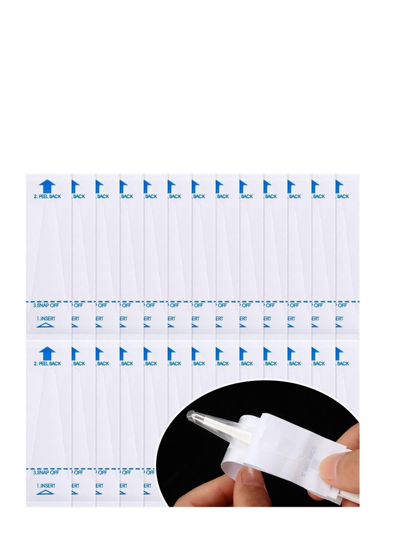 NIBEMINENT Digital Thermometer Probe Covers Disposable Universal Electronic Cover and Safe Thermometers Sleeve Prevent Cross Contamination for Accurate Sanitary Oral 100 PCS - Image 1