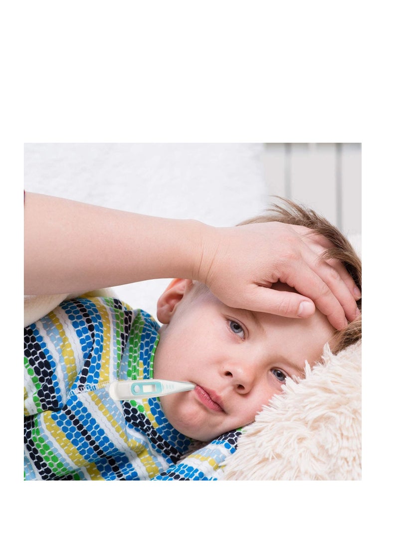 NIBEMINENT Digital Thermometer Probe Covers Disposable Universal Electronic Cover and Safe Thermometers Sleeve Prevent Cross Contamination for Accurate Sanitary Oral 100 PCS - Image 2