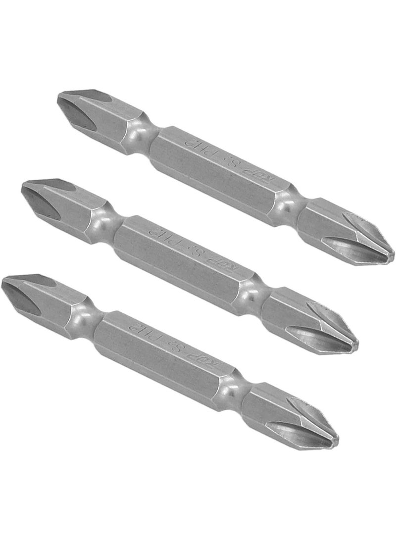 GGOOT Dual Head Screwdriver Bit  Screwdriver Bit Set, 10Pcs Magnetic Dual-Head Cross Electric Hand Tool, S1/4 Hardware 65mm  - Image 4