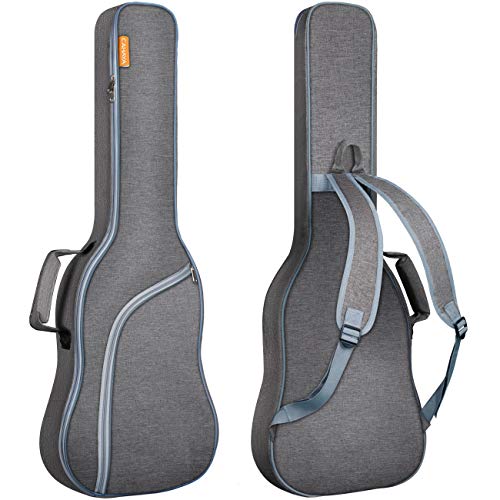CAHAYA Electric Guitar Bag Padded Electric Guitar Gig Bag Case 0.35in Padding Dual Adjustable Shoulder Strap Electric Guitar Case CY0175 - Image 1