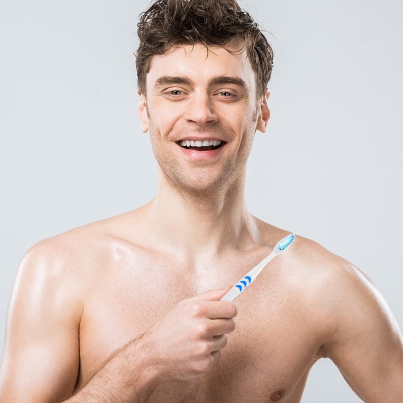 30pcs Portable Tooth Cleaning Accessories Disposable Toothbrushes for Travel - Image 3