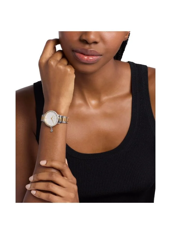 مايكل كورس MK7574 Analog Watch with Gold Plated Metal Bracelet