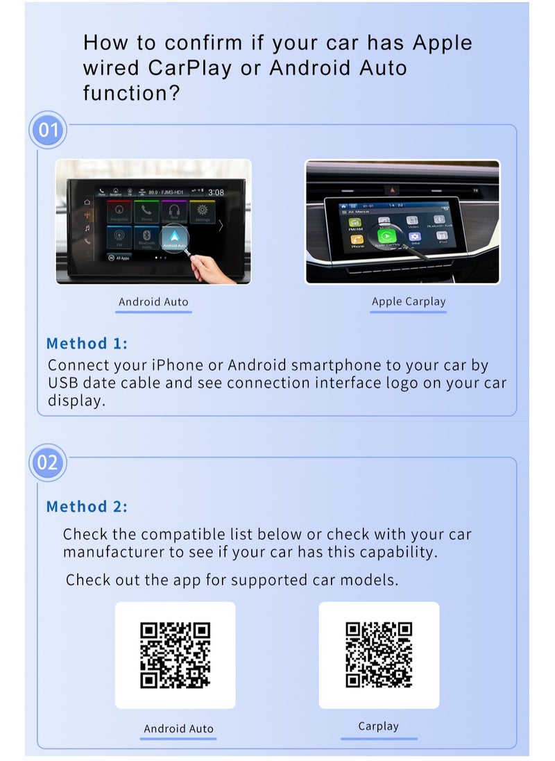 زودا - XUDA جديد لاسلكي CarPlay أندرويد السيارات محول لاسلكي ذكي صندوق صغير التوصيل والتشغيل واي فاي اتصال سريع عالمي - Image 1
