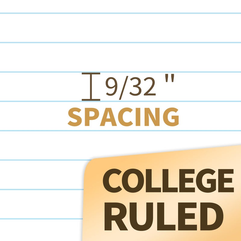 SUNEE Spiral Notebooks College Ruled, 1-Subject, 4 Pack, 8 x 10-1/2 in, 70 Sheets, 3-Hole Punched 70gsm Paper, Pastel Pink, Purple, Blue, Green for School, Home & Office, Writing Journal - Image 3