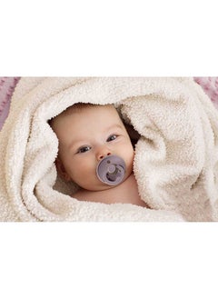 Baby Bibs Baby Pacifiers Two Sizes, 0-18 Months , 1-piece -  Ivory  - Image 5