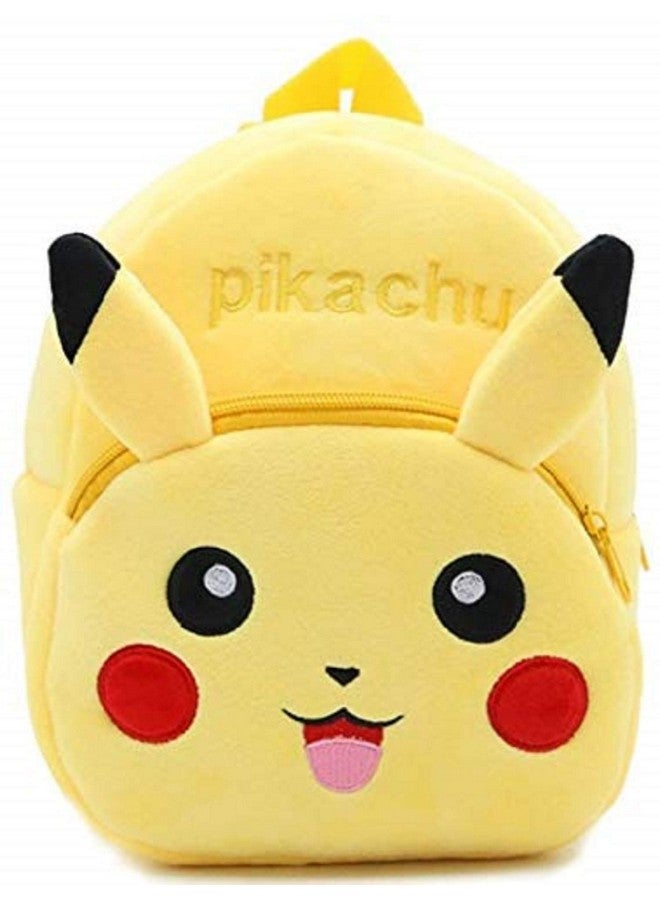 blue tree Kids School Bag Soft Plush Backpack Cartoon Bags Mini Travel Bag for for Girls Boys Toddler Baby Cute Dog & Pikachu - Image 3