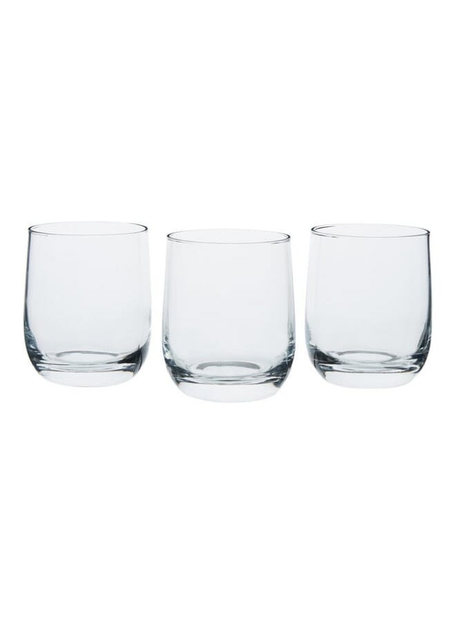 Bormioli Rocco Rocco 3Piece Water Glass Clear 270Ml 