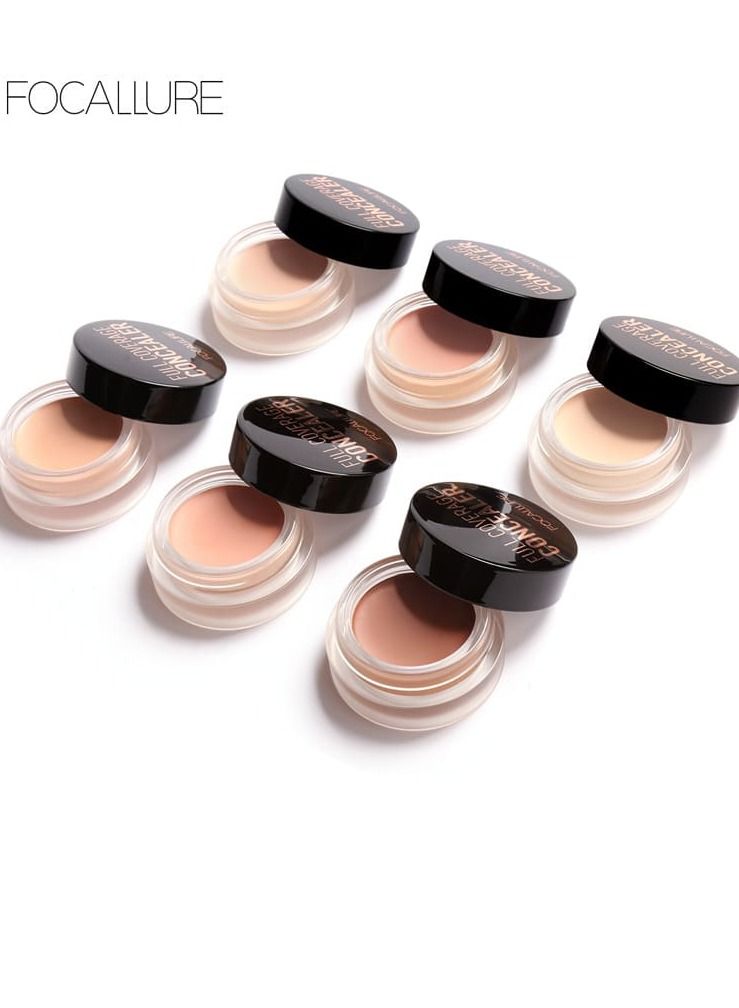 FOCALLURE Full Coverage Concealer Natural  FA-58 #01 - Image 2