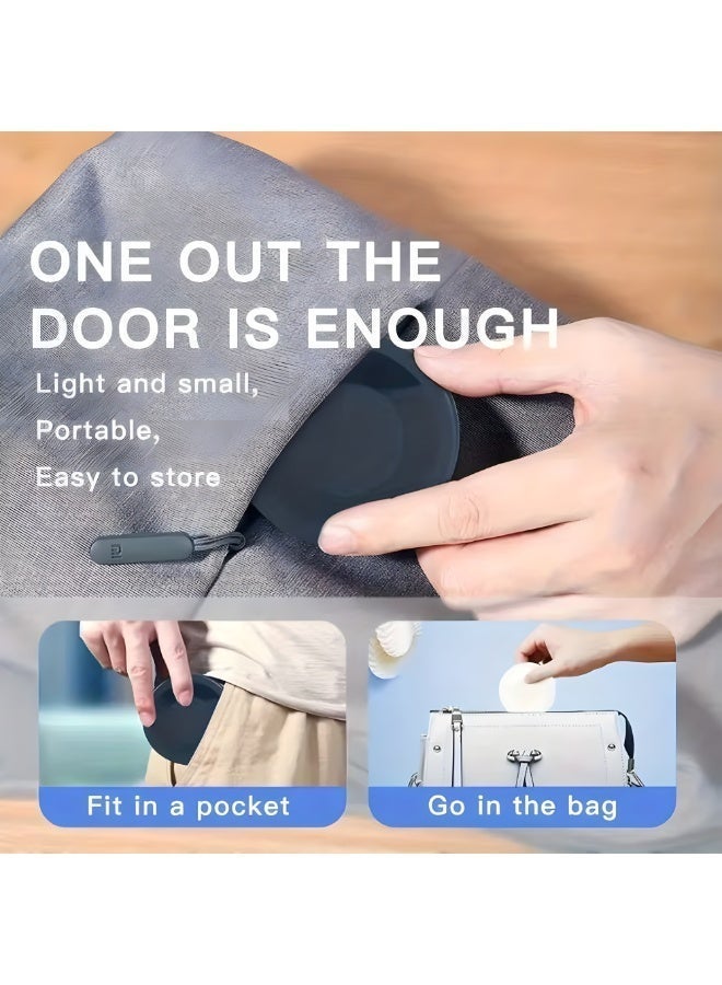 مجموعة محول كابل شحن متعدد، محول كابل USB من النوع C إلى Micro USB/Lightning/USB من النوع A يمكن استخدامه كحامل للهاتف - Image 4