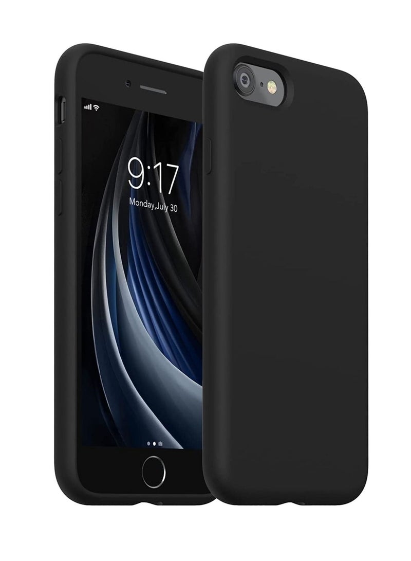 LEDIN iPhone SE 2022 Case, iPhone SE 2020 Phone case, iPhone 7/8 case Liquid Silicone Gel Rubber Phone Case, iPhone SE/8/7 4.7" Full Body Slim Soft Microfiber Lining Protective Case - Image 1
