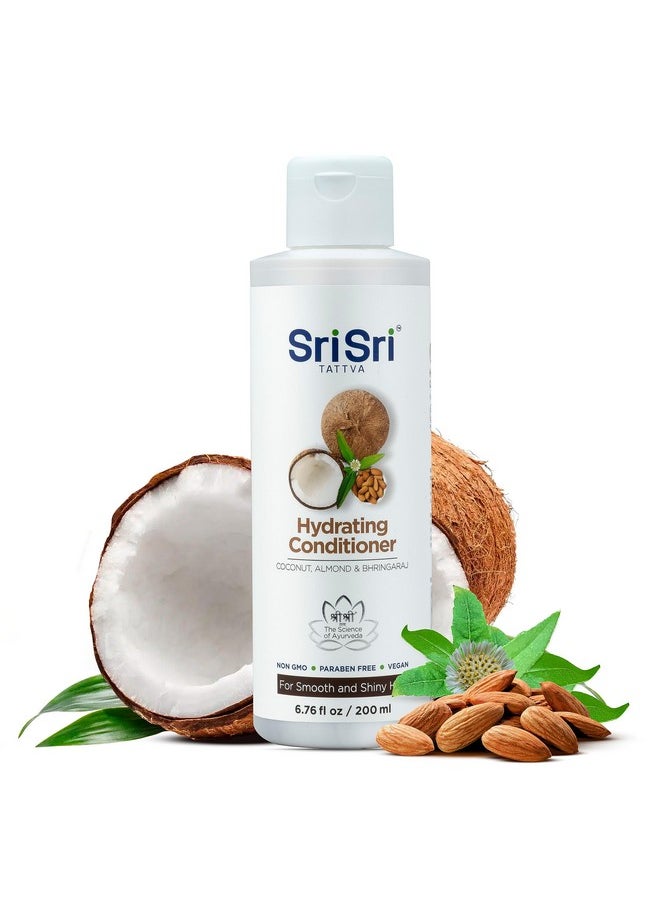 Sri Sri Tattva - Ri Sri Tattva Hydrating Conditioner For Smooth And Shiny Hair Ayurvedic Hair Conditioner With Bhringraj And Aloe Vera To Restore Hair Shine And Moisture Natural Hair Care Treatment (200 Ml) - Image 1