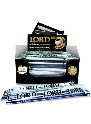 Lord Platinum Disposable Razors - 50 Pack