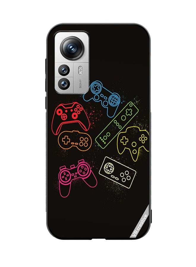 VR CREATIVE Protective Case Cover For Xiaomi 12 Pro Ps5 Remotes Design Multicolour - Image 1