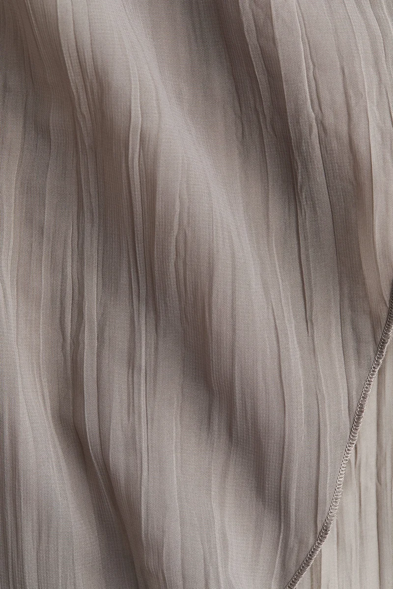 اتش اند ام Overlock-Detail Crinkled Top