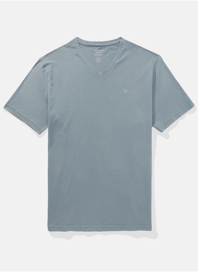 American Eagle - AE Short-Sleeve V-Neck T-Shirt - Image 1