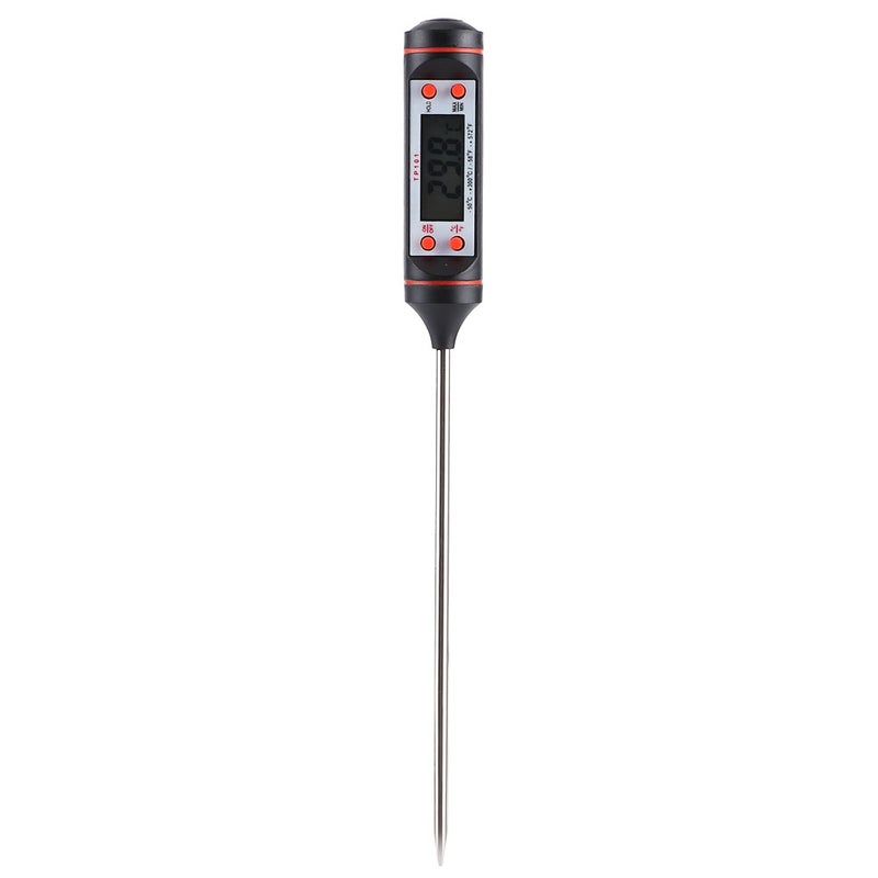Digital Food Thermometer Probe Cooking Meat Thermometer with Storage Box for BBQ Kitchen Tools - Image 4